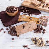 quest nutrition chocolate chip cookie dough protein bars 21g protein 1g sugar 4g net carb gluten free 12 count