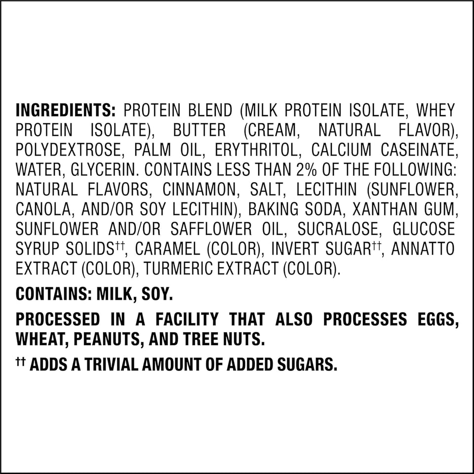 Quest Nutrition Cinnamon Brown Butter Protein Cookies, 15g Protein, 1g Sugar, 2g Net Carbs, Keto Friendly, 12 Count