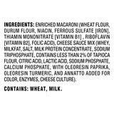 kraft macaroni and cheese, 4 boxes, original flavor, no artificial flavors, 7.25 oz