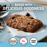 clif bar minis chocolate chip organic oats 4g protein non-gmo plant based snack size energy bars 20 pack