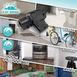 Rat and Chipmunk Traps, Dual Covered Tunneled Snap Traps, Prevent Accidental Triggering, Humane Kill, Reusable Pest Control for Rats and Mice, Indoor & Outdoor Use, 2 Pack Kat Sense