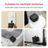 SwitchBot Smart Switch Button Pusher, Bluetooth Fingerbot for Rocker Switch, Automatic Light Switch, Timer and APP Control, Black