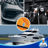 MR.SIGA premium microfiber car washing and detailing towels, dual-sided, gold, 6 pack, 15.7 x 23.6 inch
