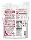 Diamond of California Shelled Walnut Halves and Pieces, pre-shelled raw walnuts for baking and snacking, 32 oz, unsalted and non-gmo