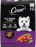 cesar small breed dry dog food filet mignon flavor 12 lb bag for small dogs