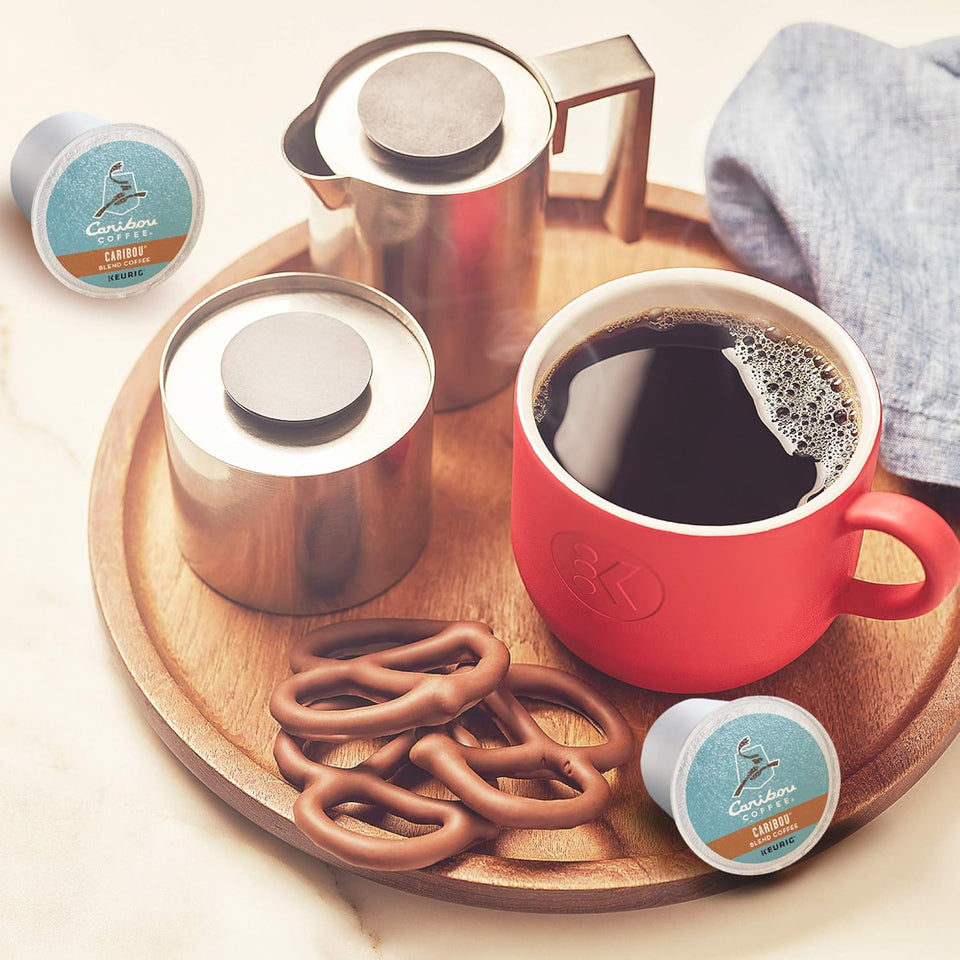 Caribou Coffee Caribou Blend Keurig Single-Serve K-Cup Pod, Medium Roast, 72 Count