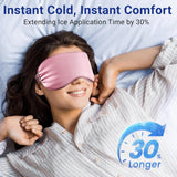 Cooling Eye Mask for Puffy Eyes - Relaxing Gift for Women with Migraine Relief