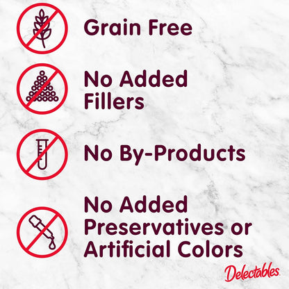 Delectables Squeeze Up Variety Pack, Creamy Squeezable PLree, Lickable Wet Cat Treats, Grain Free, No Added Fillers, No By-Products, No Added Preservatives, 0.5 Ounces Tube, 54 Tubes Total