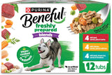 Purina beneful freshly prepared dog food 12 pack 10 oz tubs beef chicken lamb