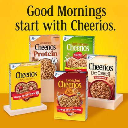 General Mills Multi Grain Cheerios Heart Healthy Breakfast Cereal Gluten Free 18 oz Family Size