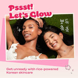 The Face Shop Rice Water Bright Double Cleansing Duo Set with Ceramide, Korean Skincare, Gentle Face Wash, Pore Control Cleansing Oil, Hydrating, Moisturizing