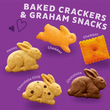 Annie's Organic Variety Pack, 12 Pouches, 11 oz, Cheddar Bunnies, Bunny Grahams and Cheddar Squares