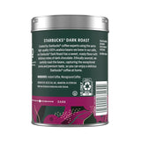 starbucks premium instant dark roast arabisca coffee three 3.17 oz tins