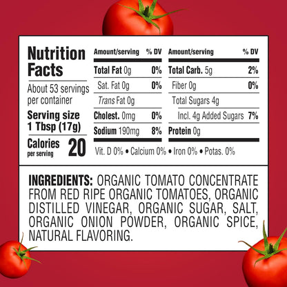 heinz organic tomato ketchup 32 oz bottle non-gmo kosher certified