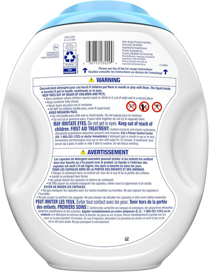 Tide PODS Free & Gentle Laundry Detergent Soap Pacs, 112 Count, Tide PODS Laundry Detergent