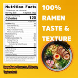 gluten-free brown rice ramen noodles, 10 packs, vegan and low sodium