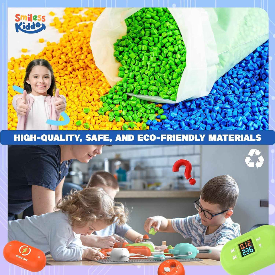 Science Kits for Kids - STEM Kits for Kids, Electronics Exploration Kit, Over 420 Projects, 35 Circuit Parts, STEM Educational Toy Gifts for Kid Boys Girls Ages 3 4 5 6 7 8 9 10 11 12