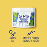 st. ives collagen elastin renewing facial moisturizer for dry skin, 10 oz, paraben free, cruelty free