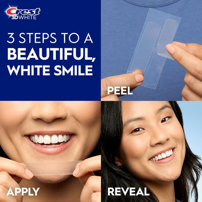Crest 3D Whitestrips Sensitive White – Teeth Whitening Kit, 18 Treatments, Each with 1 Upper/1Lower, 36 Strips – Crest 3DWhite Teeth Whitening Strips