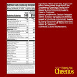 Honey Nut Cheerios heart healthy gluten free cereal, giant size, 27.2 oz, limited edition heart shapes and affirmations