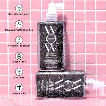 COLOR WOW Dream Coat for Curly Hair – Frizz-Free Curls Made Easy | Moisture-Boosting Spray, Curl-Enhancing Formula