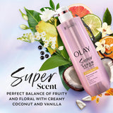 olay super serum body wash for extra dry skin 18.5 fl oz with 5+ ingredient serum complex