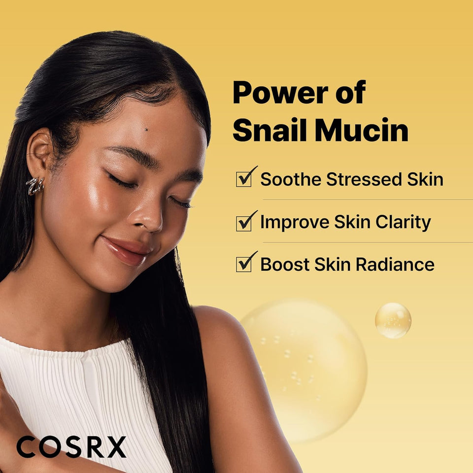 cosrx all about snail mucin korean skincare travel essentials set mini gift moisturizing kit