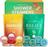 Shower Steamers Aromatherapy - 18 Pack Natural Essential Oils Relaxation Gift for Women, Men, Self Care Home Spa