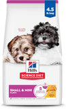 Hills Science Diet puppy small mini breeds dry dog food, chicken brown rice, 4.5 lb bag, small breed puppy food