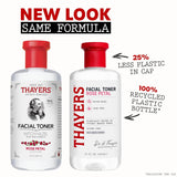 thayers alcohol-free rose petal witch hazel facial toner 12oz soothing hydrating refreshing toner for all skin types