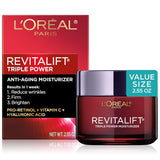 L'Oreal Paris Revitalift triple power anti-aging face moisturizer with pro retinol and hyaluronic acid, 2.55 oz