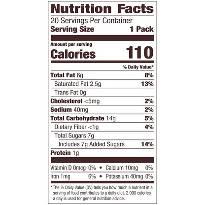 Pepperidge Farm Milano Dark Chocolate Cookies, multipack of 20 0.75-oz. packs, 2 cookies per pack