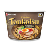 nongshim tonkotsu ramen kuromayu noodle big bowl 3.56 ounce pack of 6