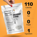 It's Just Arrowroot Powder 8oz natural thickener non-GMO gluten-free cornstarch substitute