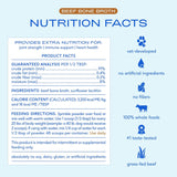 Native Pet Bone Broth for Dogs - Made with Real Grass-Fed Beef, Dog Food Toppers for Picky Eaters - Hydration & Nutrition for Joint Health, 48 Scoops