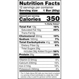 Gatorade whey protein recover bars, chocolate chip, 2.8 ounce, pack of 12, 20g protein, 42g carbs