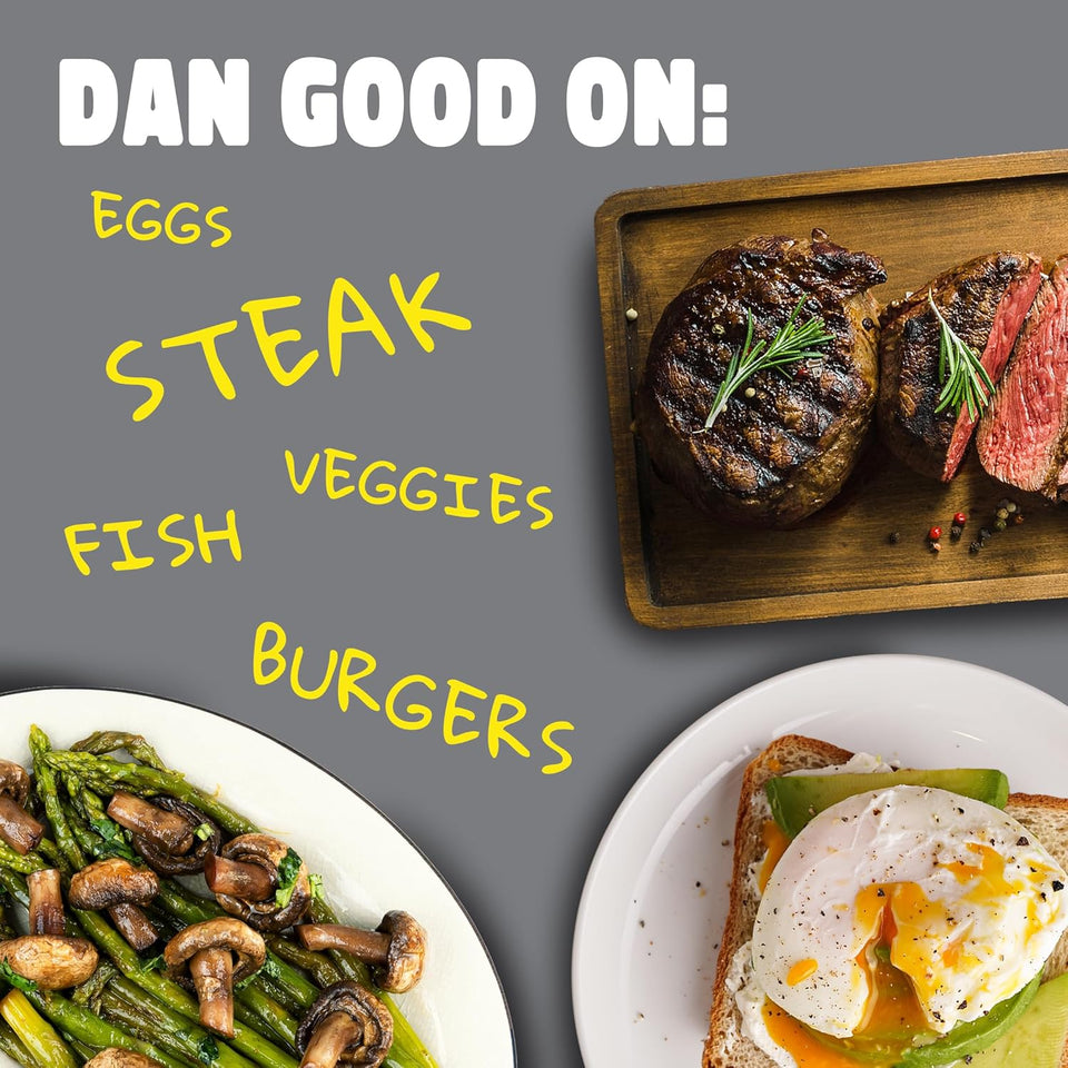 Dan-O's Preem-O Seasoning 2.5 oz, Meat Seasoning for Steak, Ribs, Chicken, Brisket, Sugar Free, Zero Calorie