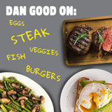 Dan-O's Preem-O Seasoning 2.5 oz, Meat Seasoning for Steak, Ribs, Chicken, Brisket, Sugar Free, Zero Calorie
