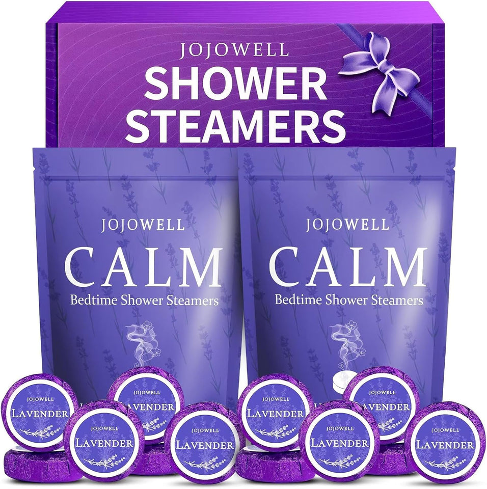 Shower Steamers Aromatherapy - 18 Pack Natural Essential Oils Relaxation Gift for Women, Men, Self Care Home Spa