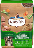 Rachael Ray Nutrish Dry Dog Food Real Chicken & Veggies Recipe Whole Health Blend, 40 lbs for Adult Dogs