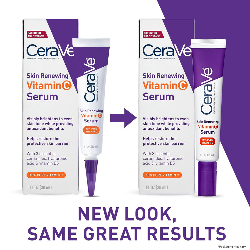 ceraVe Vitamin C Serum 10% Pure Hyaluronic Acid Fragrance Free 1 Fl Oz