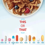 Whole Grain Total Breakfast Cereal, 100% daily value of 11 vitamins and minerals, 16 oz