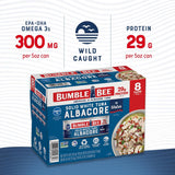 bumble bee solid white albacore tuna in water 5 oz can wild caught high in omega-3s non-gmo project verified
