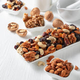 Yupik raw mix nuts, 1 lb, natural mixed nuts with almonds, walnuts, pistachios, cashews, and Brazil nuts, healthy snack, brown