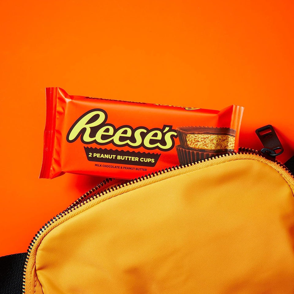 reeses milk chocolate peanut butter cups, 1.5 oz, 36 count, candy packs