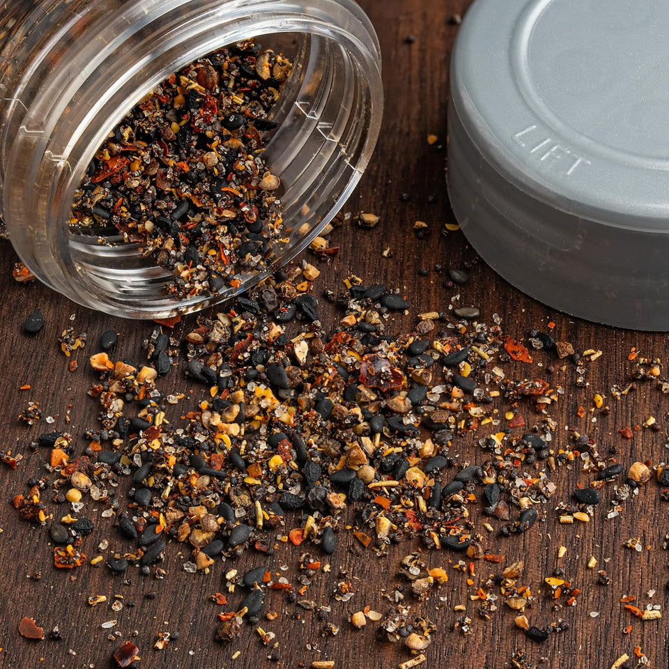 Dan-O's Preem-O Seasoning 2.5 oz, Meat Seasoning for Steak, Ribs, Chicken, Brisket, Sugar Free, Zero Calorie