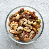 Yupik raw mix nuts, 1 lb, natural mixed nuts with almonds, walnuts, pistachios, cashews, and Brazil nuts, healthy snack, brown
