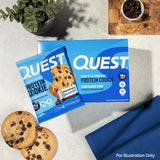 quest nutrition chocolate chip protein cookie 12 count 15g protein keto friendly
