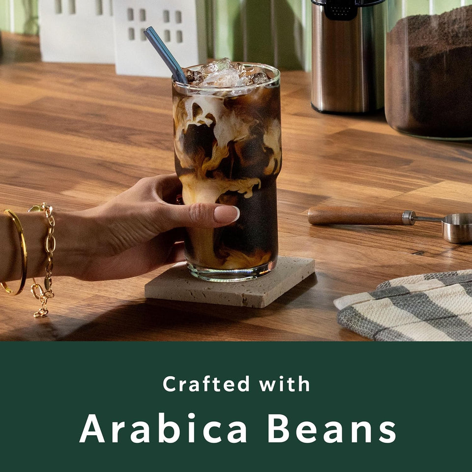 starbucks whole coffee beans, pike place roast, 28 oz, medium roast hot or iced coffee