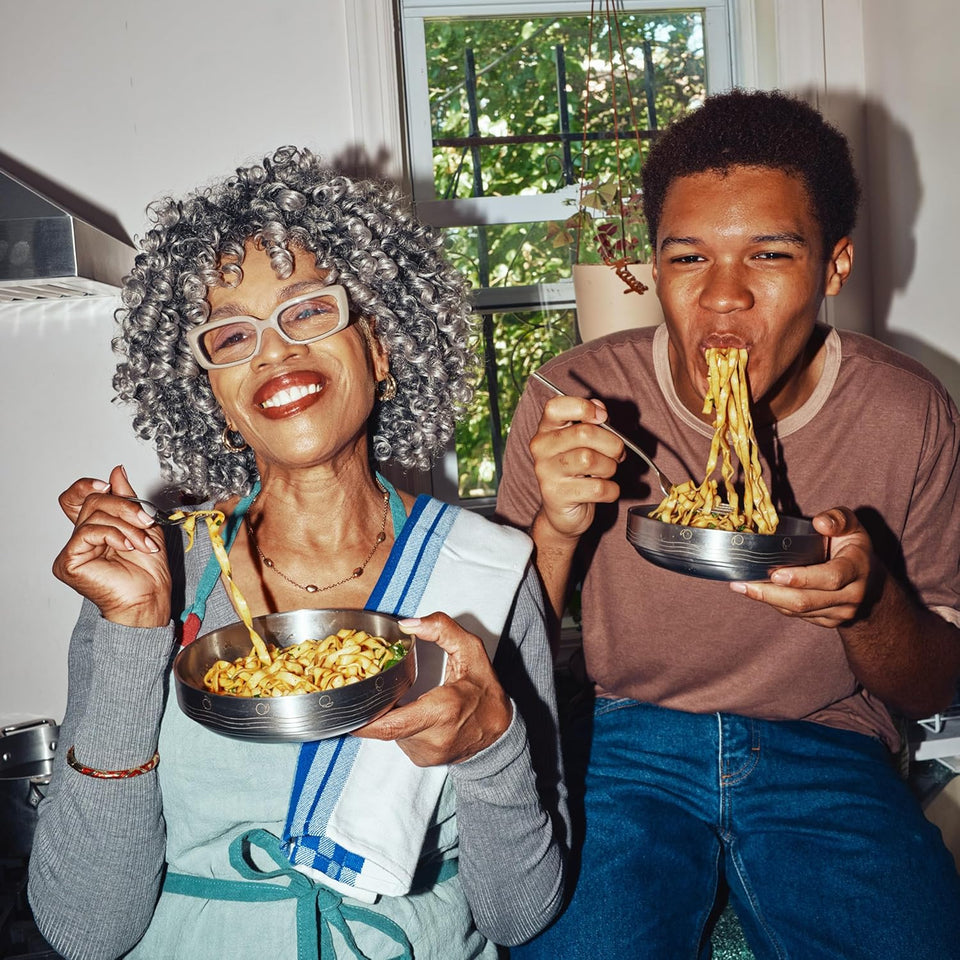 Momofuku sesame miso ramen noodles by David Chang, air-dried instant noodles with sauce, 4 servings, 12g plant based protein